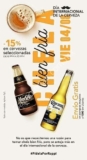 Promoción Día Internacional de la Cerveza en Rappi: 15% de descuento y envío gratis