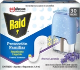Repelente contra insectos Raid Protección familiar aparato eléctrico + repuesto Lavanda 30 noches a un gran precio