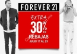Rebajas de fin de temporada en Forever 21: 30% de descuento adicional en lo ya rebajado hasta el jueves