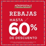Rebajas de invierno en Aeropostale: Hasta 60% de descuento