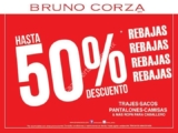 Hasta 50% de descuento en las rebajas de fin de temporada de Bruno Corza