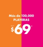 Rebajas C&A: playeras a $69 y tenis a $199