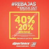 Rebajas de Knock-Out Dportenis: Hasta 40% de descuento + 20% de descuento adicional