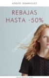 Rebajas de fin de temporada en Adolfo Dominguez: Hasta 50% de descuento