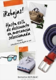 Rebajas de fin de temporada en Banana Republic: Hasta 50% de descuento