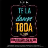 Rebajas en Gula de fin de temporada: del 20% al 50% de descuento en toda la tienda