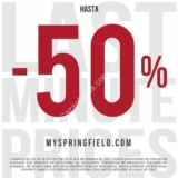 Rebajas de fin de temporada en Springfield: Hasta 50% de descuento en toda la tienda