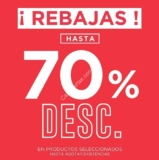70% de descuento en las rebajas de la tienda en línea de Todomoda