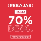 Rebajas Todomoda: Hasta 70% de descuento