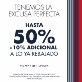 Terceras Rebajas Tommy Hilfiger: Hasta 50% de descuento + 10% adicional