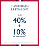 Rebajas Tommy Hilfiger: Hasta 40% + 10% adicional en boutiques y hasta 60% en outlet