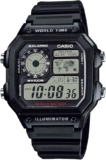 Reloj digital Casio Hora Mundial baja a un excelente precio + 3 meses sin intereses