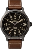 Reloj de vestir para hombre Timex Expedition con correa de piel baja a un tremendo precio + 3 msi