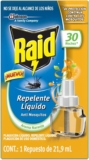 Repuesto de repelente líquido para mosquitos Raid en su precio más económico