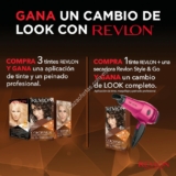 Promoción Revlon: cambio de look Gratis al comprar 3 tintes