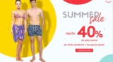 Summer Sale Promoda: Hasta 40% de descuento en ropa interior y trajes de baño