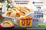 Precios Sams Club Rosca de Reyes Member’s Mark tradicional y gourmet solas y en combos