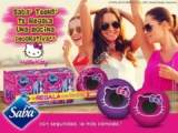 Promoción Saba bocinas de Hello Kitty GRATIS comprando Saba Teens