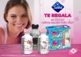 Promoción Saba termo de Hello Kitty gratis en toallas Saba Ultra Invisible 24 piezas