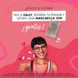 Mascarilla GRATIS en Sally Beauty si vas a votar este 6 de junio