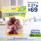 Ofertas Sams Club en frutas y verduras al 31 de agosto: manzana 2.6kg a $69 y más