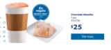 En Sams Café pan de muerto GRATIS en la compra de un chocolate Abuelita