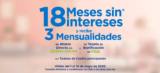 En Sams Club 18 meses sin intereses + 3 de bonificación del 1 al 10 de mayo 2020