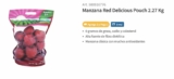 2×1 en manzana red en el Hot Sale de Sams Club (4.5kg por $91)