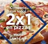 En Sams Club 2×1 en todas las pizzas hoy 31 de diciembre