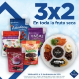 En Sams Club 3×2 en toda la fruta seca (dátiles, arándanos, pasas y más)