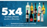 5×4 en vinos y licores en Sams Club hasta el 14 de julio