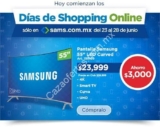 En Sams Club Días de Shopping Online 23 al 28 de junio con precios especiales