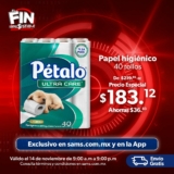 Sams Club Horas Extraordinarias Buen Fin Irresistible 14 de noviembre 2021