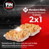 Sams Club Horas Extraordinarias Fin Irresistible 12 de noviembre: 2×1 en strudel y más