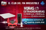 Sams Club Horas Extraordinarias Fin Irresistible 7 de noviembre 2020
