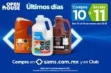 Ofertas Sams Club Open House: compra 10 y lleva 11 en productos seleccionados
