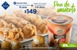 Sams Club Pan de Muerto 2020: 15 piezas individuales + helado Cappuccino por $149