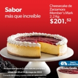 Sams Club Pre Hot Sale 2022: cheesecake de zarzamora a $201
