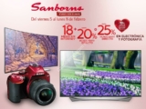 En Sanborns Venta de San Valentín 5-8 de febrero: 25% de descuento en electrónica y foto