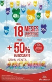 En Sanborns Venta Arcoíris: hasta 50% de descuento dependiendo el color y 18 meses sin intereses