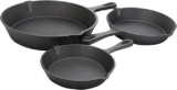 Juego de 3 sartenes de hierro fundido Gibson Home Addlestone bajan de precio