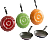 Juego de 5 sartenes de aluminio antiadherente Ekco bajan de precio + 3 msi