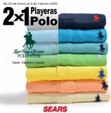 En Sears 2×1 en playeras Polo Club este fin de semana largo