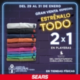 Sears Rebajas Wow: 2×1 en camisas polo marca Polo Club