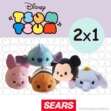 En Sears 2×1 en muñecos de peluche Tsum Tsum