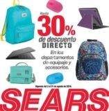 En Sears hasts 30% de descuento en equipaje y accesorios de cómputo