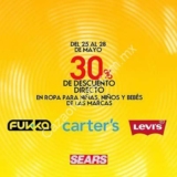 En Sears 30% de descuento en ropa para niños y bebés