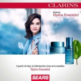 En Sears facial y maquillaje GRATIS con Clarins Hydra-Essentiel