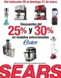 En Sears del 25% al 30% de descuento en electrodomésticos Oster