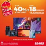 Ofertas Sears Pre Hot Sale 2021: Hasta 40% de descuento + hasta 18 msi